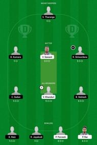 AMD vs SLL Dream11 Team -2 - ECS T10 Cyprus 2021